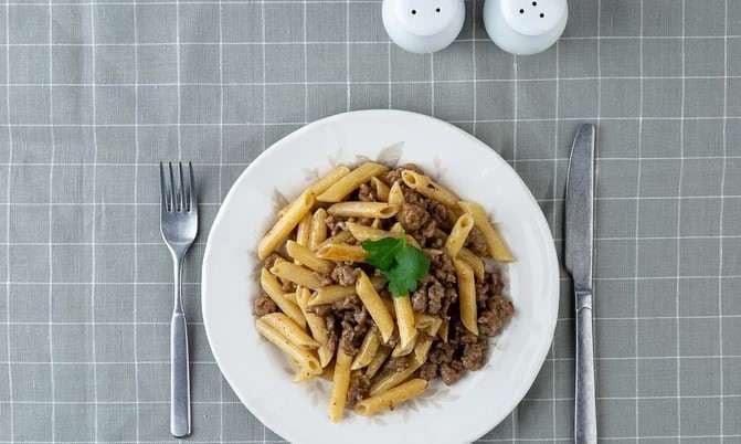 Макарони по-флотськи