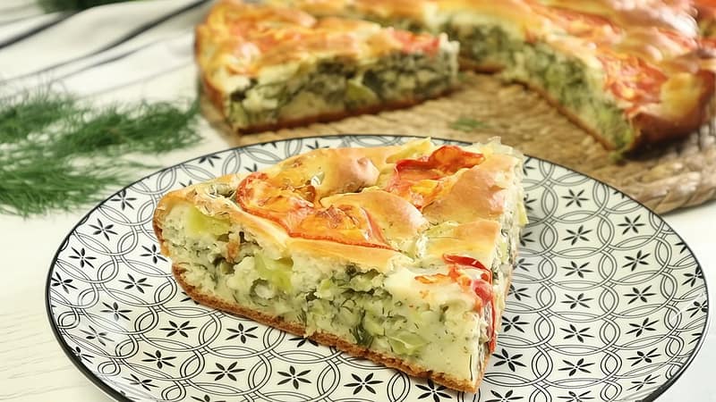 Як приготувати пиріг з кабачків і курки